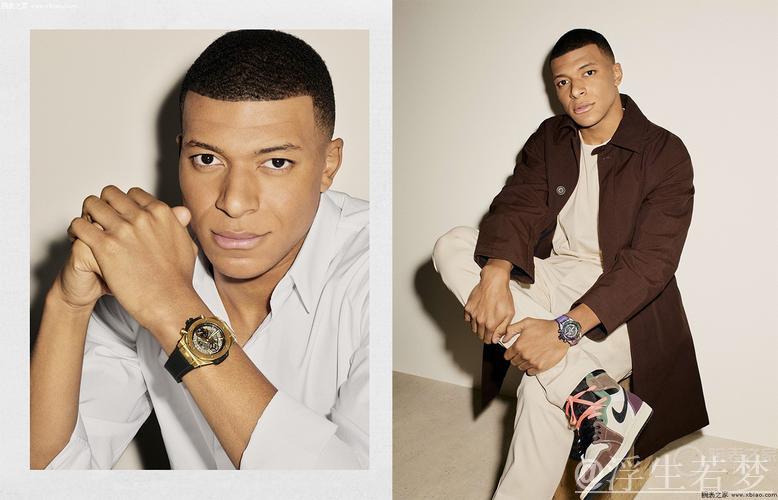 姆巴佩社交媒体展示宇舶表拍摄宣传照:蓝色腕表搭配粉色上衣 姆巴佩社交媒体展示宇舶表拍摄宣传照:蓝色腕表搭配粉色上衣